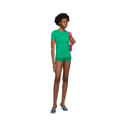Logo Texture Tight Shorts