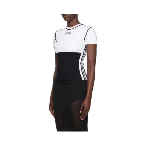 Color Blocked Logo Printed T-Shirt
