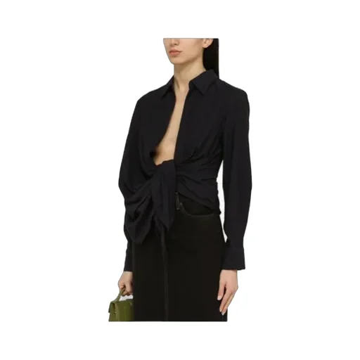 Long-Sleeved Asymmetrical Shirt