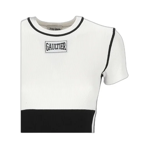 Color Blocked Logo Printed T-Shirt