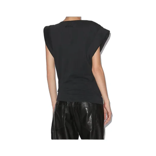 Maisan Cap-Sleeved Top