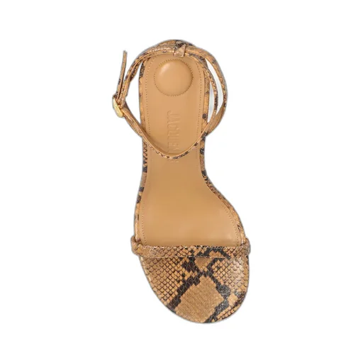 Printed Heeled Sandals