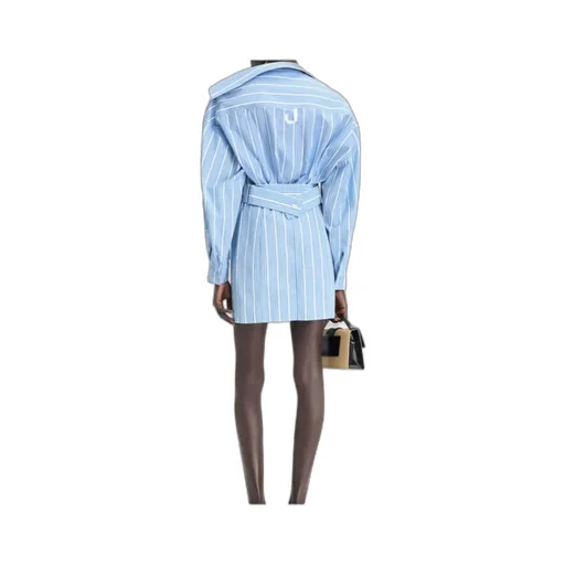 La Mini Robe Chemise Asymmetric Shirt Dress