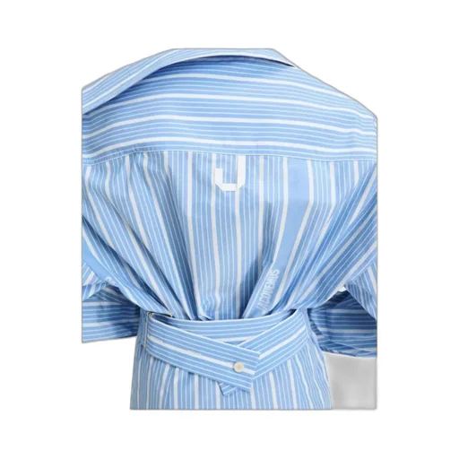 La Mini Robe Chemise Asymmetric Shirt Dress