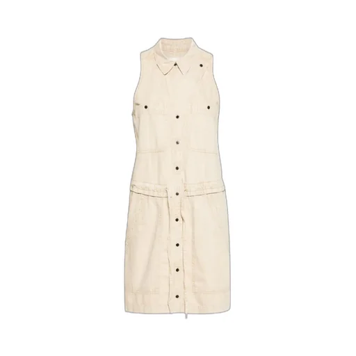 Ines Sleeveless Denim Dress