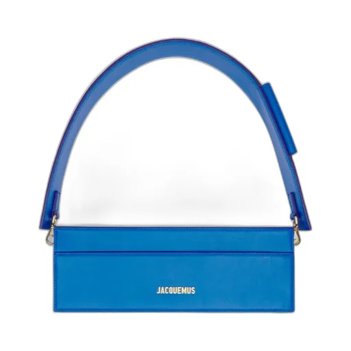 Logo-Plaque Leather Shoulder Bag