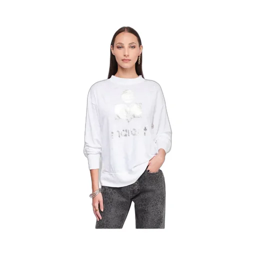 Logo-Print Linen Sweatshirt