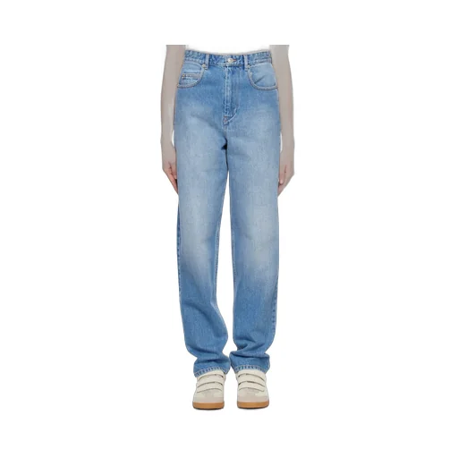 Logo-Patch Tapered Jeans