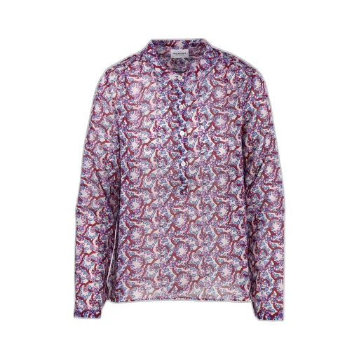 Maria Floral Printed Cotton Top