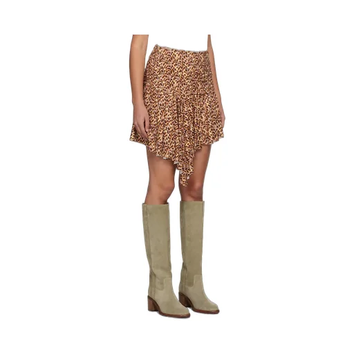 Irregular Mini Skirt