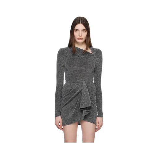 Shimmer Asymmetric-Neck Top
