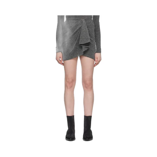 Shimmer Draped Skirt