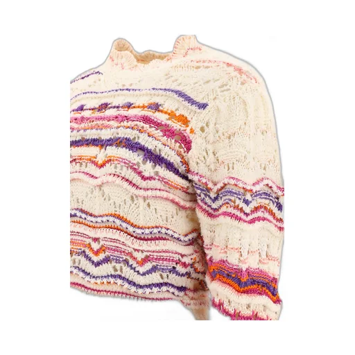 Knitted Cotton-Blend Sweatshirt