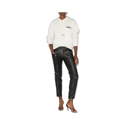 Sylla Logo Embroidered Drawstring Hoodie