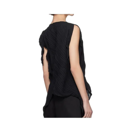 Wrinkled And Twisted Top