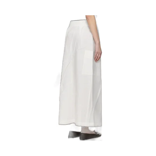 Pressed Form Midi Skirt