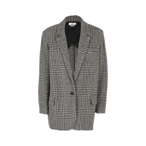 Cikaito Oversized Plaid Coat