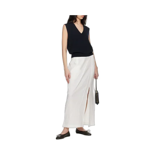 Pressed Form Midi Skirt