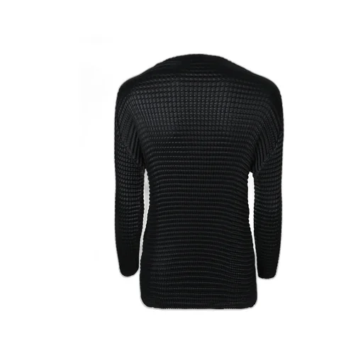 Suede Like Pleats Top