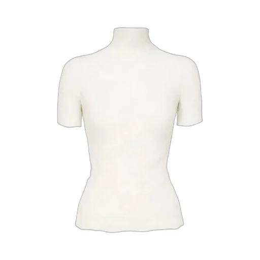 Chiffon Twist Turtleneck