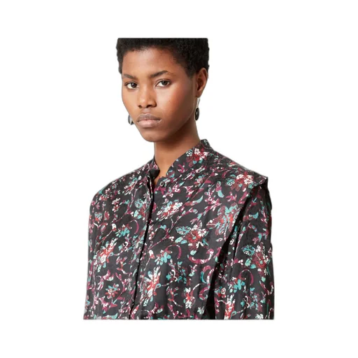 Okeleya Floral-Print Midi Dress