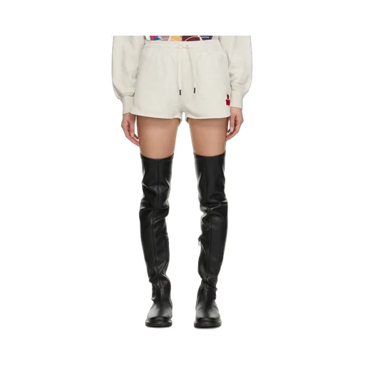 Logo-Print Drawstring Shorts