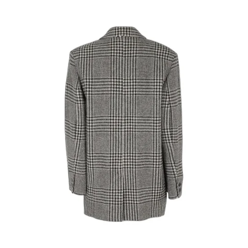 Cikaito Oversized Plaid Coat