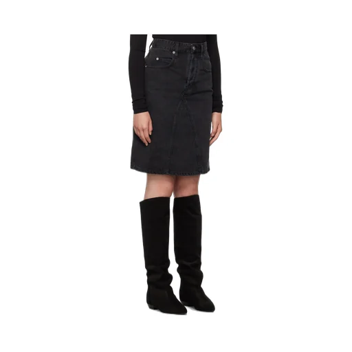 A-Line Denim Skirt