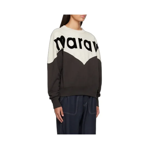 Houston Flocked-Logo Sweatshirt