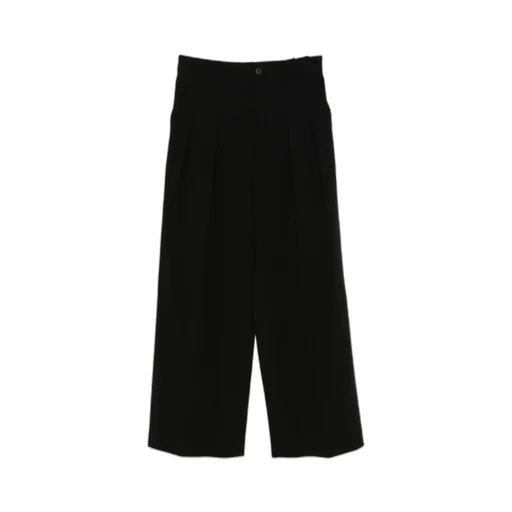 Wool Gabardine Trousers