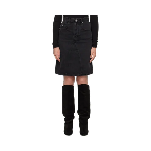 A-Line Denim Skirt