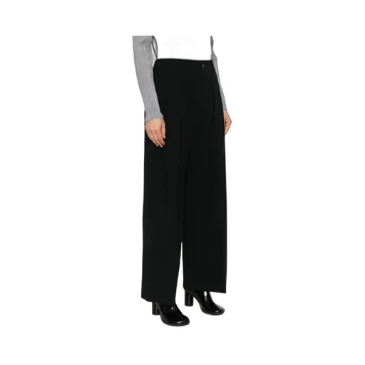 Wool Gabardine Trousers