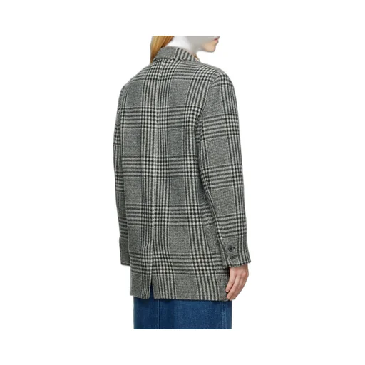 Cikaito Oversized Plaid Coat