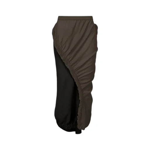 Asymmetric Midi Skirt