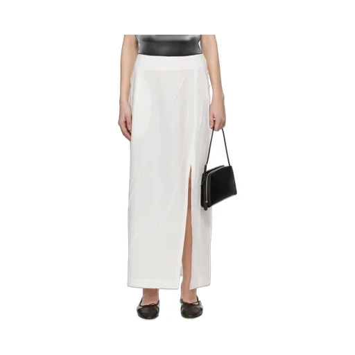 Pressed Form Midi Skirt
