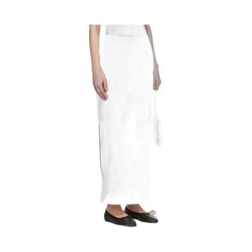 Pressed Form Midi Skirt