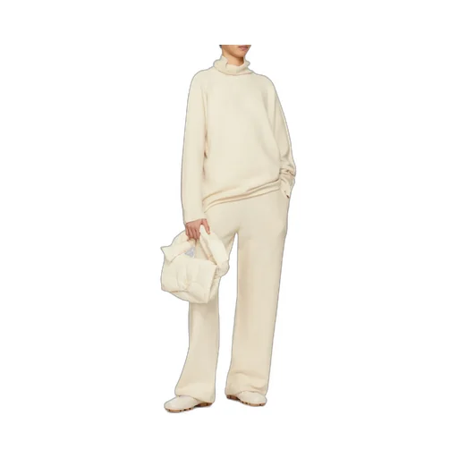 Cotton & Alpaca Knit Turtleneck