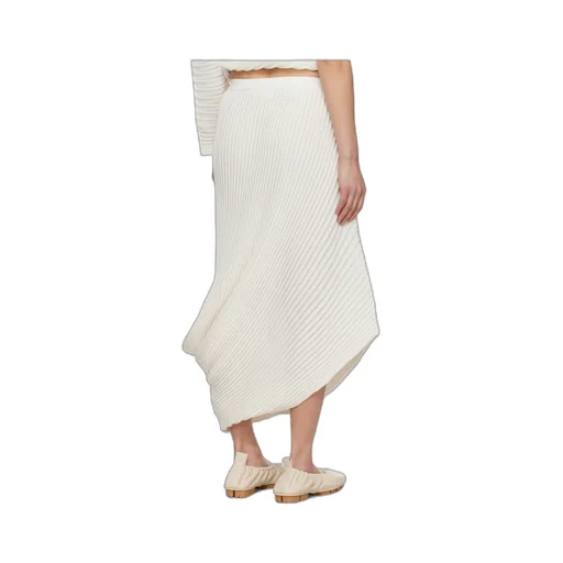 Stream Knitted Midi Skirt
