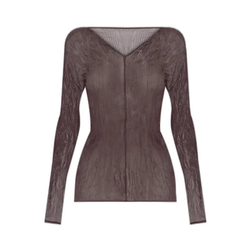 V-Neck Chiffon Top