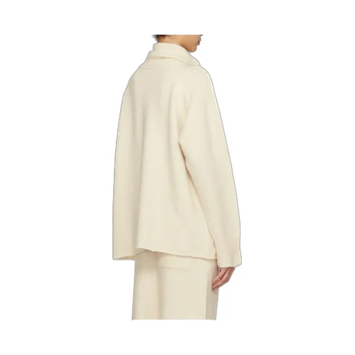 Cotton & Alpaca Knit Turtleneck