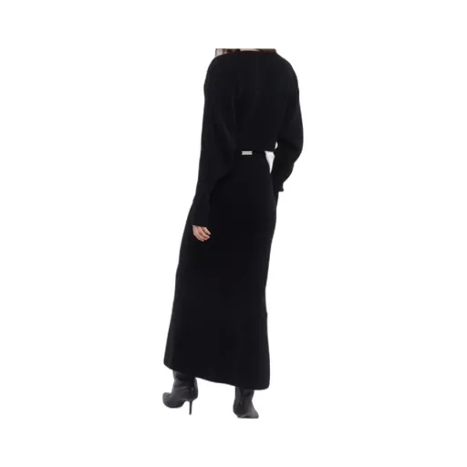 Ribbed Maxi Skirt
