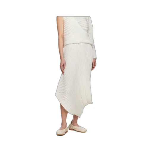 Stream Knitted Midi Skirt