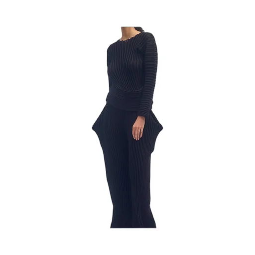 Stream Pleated Top