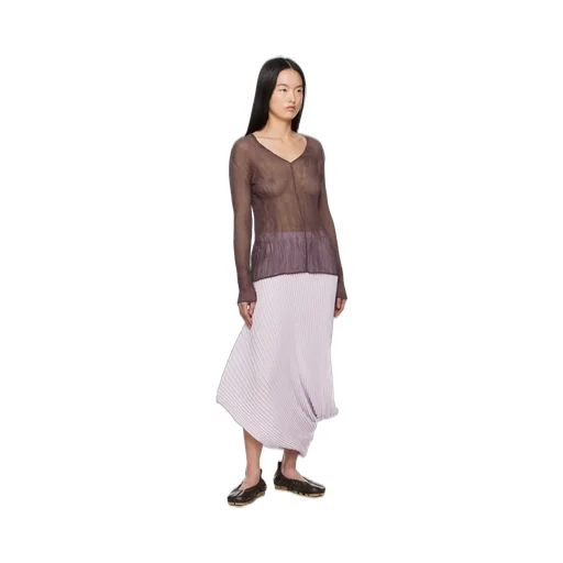 V-Neck Chiffon Top