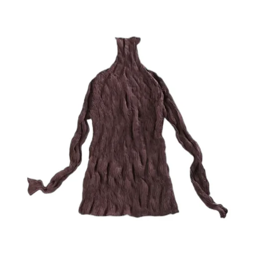 Chiffon Twist Pleated Top