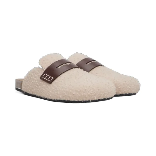 Round-Toe Mules