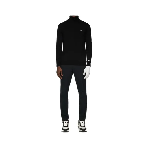 Half-Zip Fine-Knit Jumper