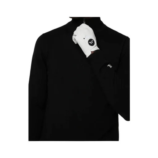Half-Zip Fine-Knit Jumper