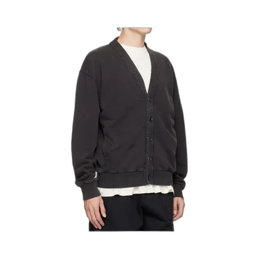 Buttoned V-Neck Cardigan