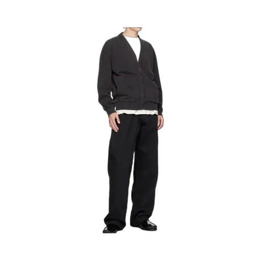 Buttoned V-Neck Cardigan